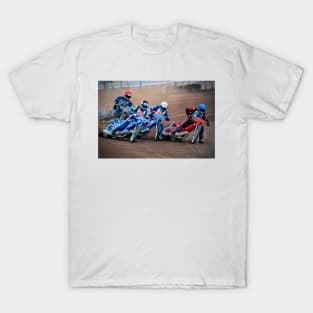 Reading Racers Speedway Motorcycle Action T-Shirt